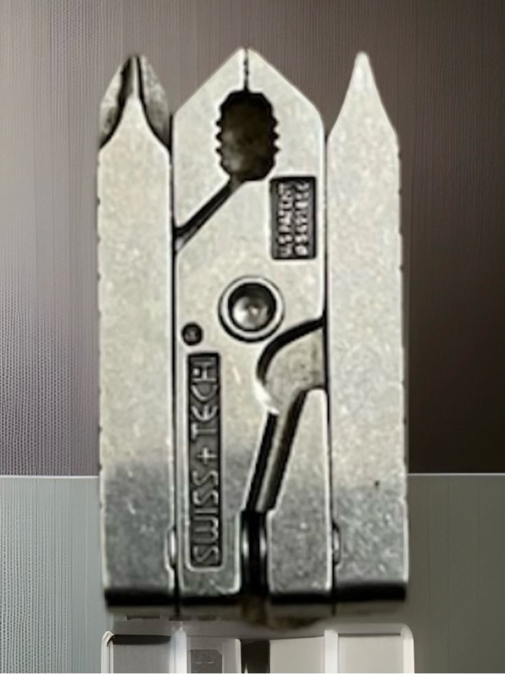 Vintage Swiss Tech Silver Pocket Multi-Tool Insert